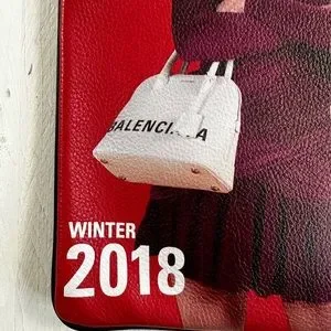 非売品　BALENCIAGA MAGAZINE BALENCIAGA＊DECONSTRUCTED ZIP-UP レザージャケット＊送料込